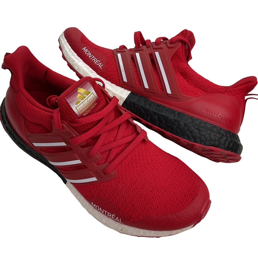 Adidas Ultra Boost DNA Montreal Scarlet Red White FY3426 Mens 8.5 Running Shoes